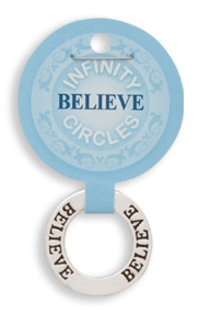 "Believe" Infinity Pendant